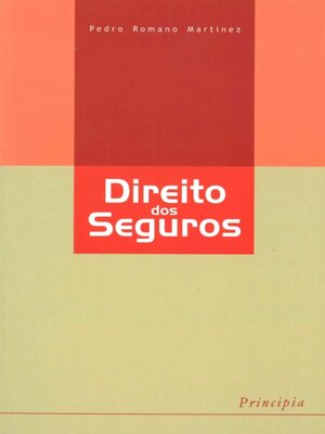 cover image of Direito dos Seguros
